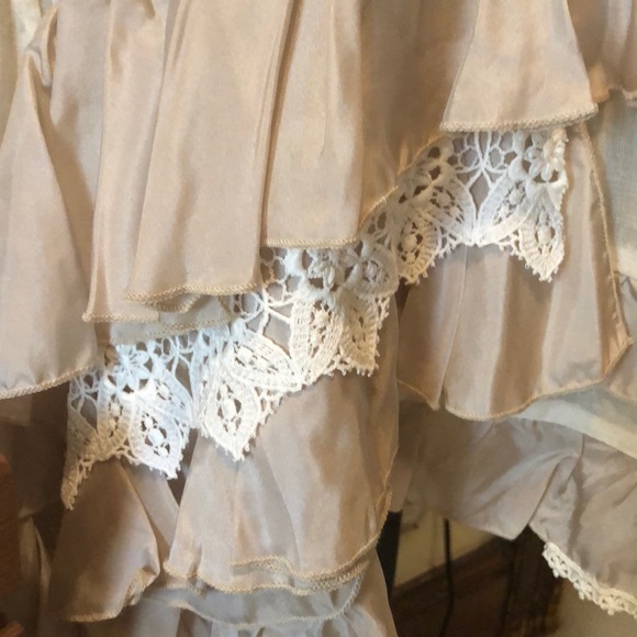 NWOT Johnny Was Ruffle hem dress - Picture 4 of 9